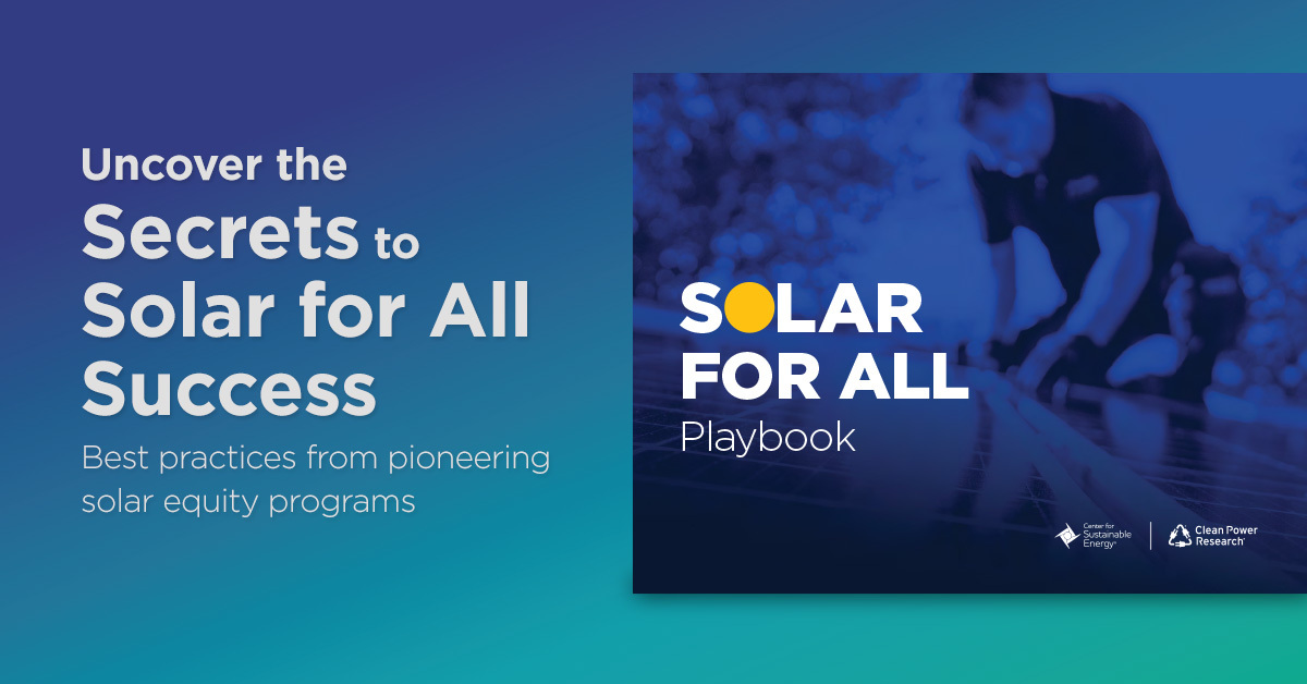 Solar for All Playbook